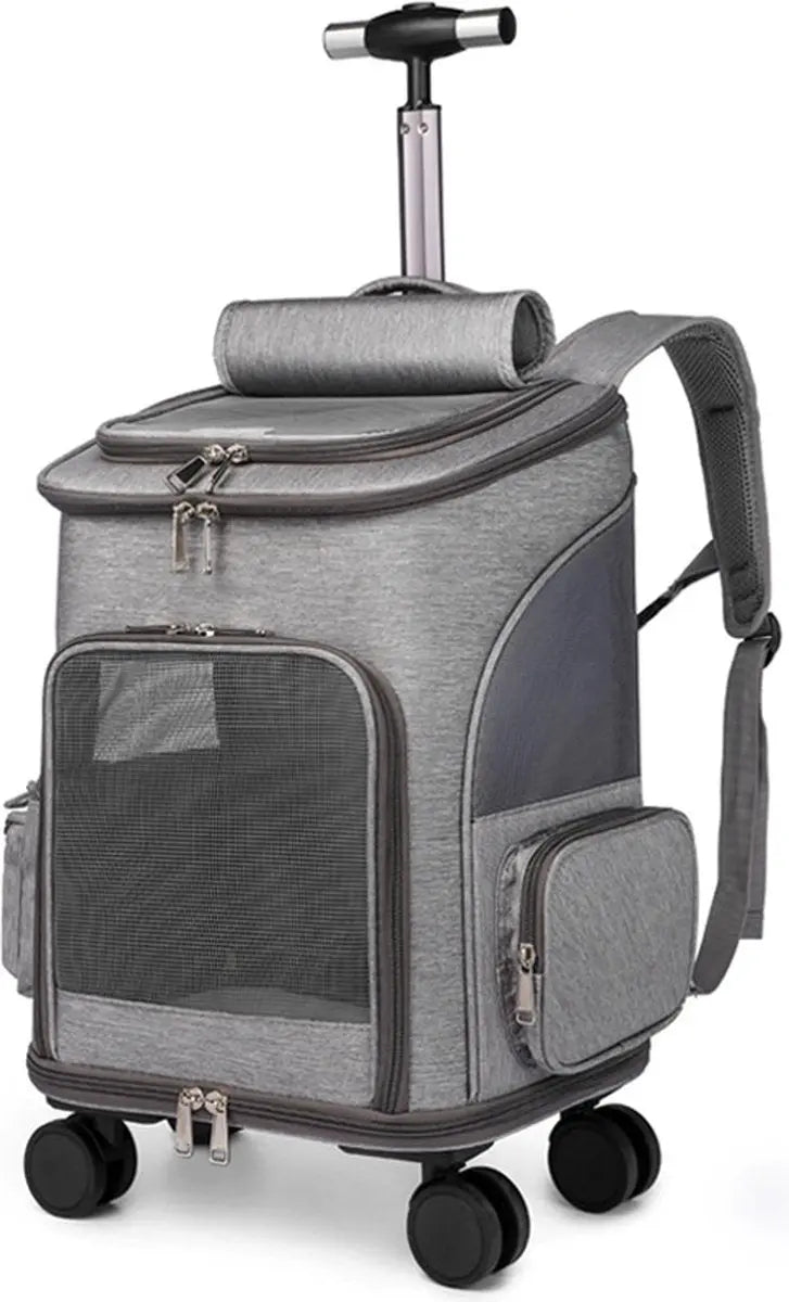 Luxury Dog & Cat Trolley | For Small Dog or Cat | Dog Backpack | Dog Buggy | Cat Travel Carrier Wholesale Hub