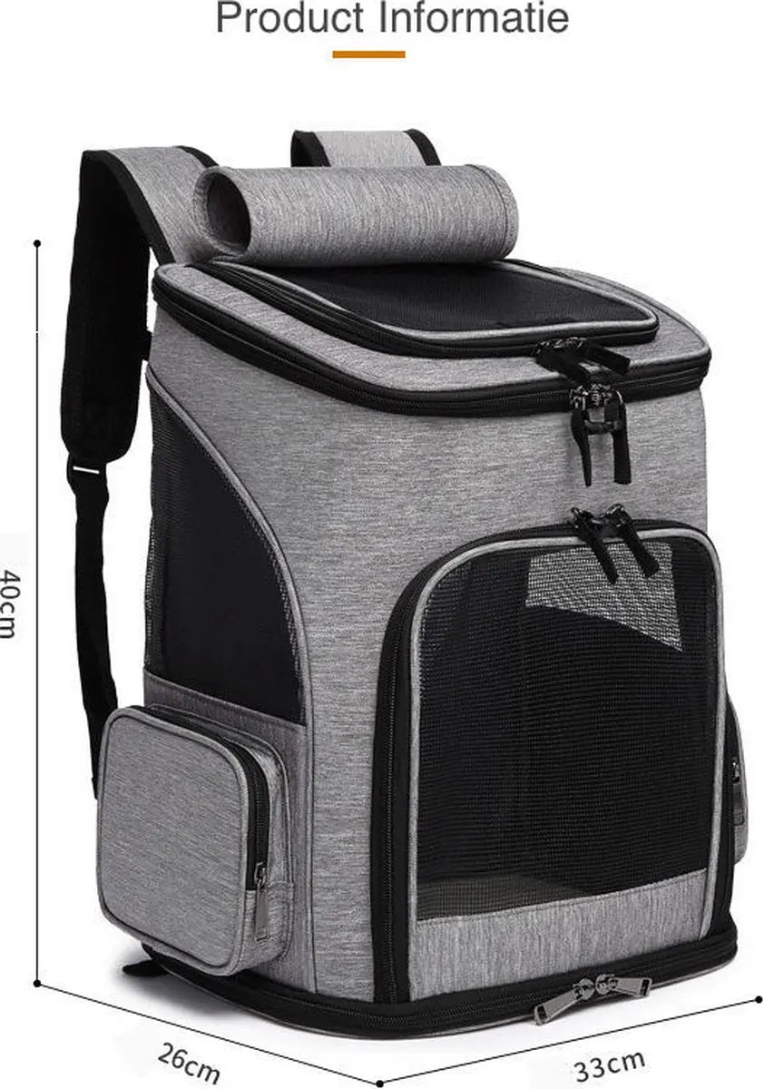 Luxury Dog & Cat Trolley | For Small Dog or Cat | Dog Backpack | Dog Buggy | Cat Travel Carrier Wholesale Hub