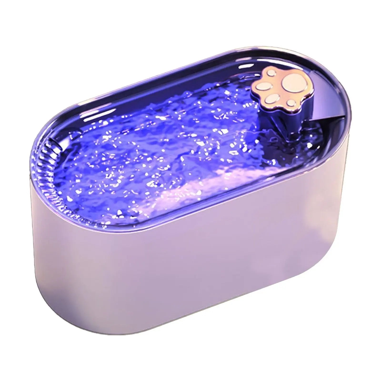 Cats Water Fountains, 3L Automatic Pet Dispenser, Automatic Cats Water Fountains Dog Water Dispenser, Whispers Quiet Cats Fountains Pet Water Fountains, Dog Water Dispenser with LED Light B Wholesale Hub