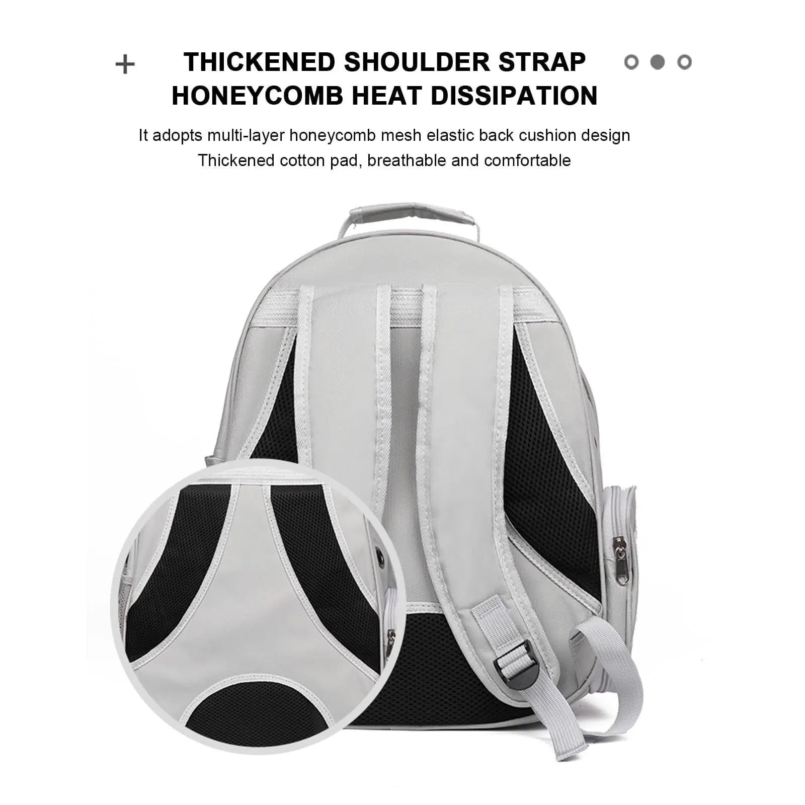 Pet Backpack Carrier, Transparent Space Capsule Pet Backpack Bag with Straps, Breathable Pet Carrier for Traveling Walking Hiking Outdoor Activities A Wholesale Hub