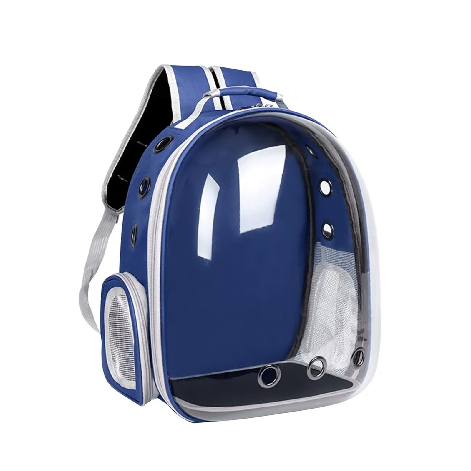 Pet Backpack Carrier, Transparent Space Capsule Pet Backpack Bag with Straps, Breathable Pet Carrier for Traveling Walking Hiking Outdoor Activities H Wholesale Hub