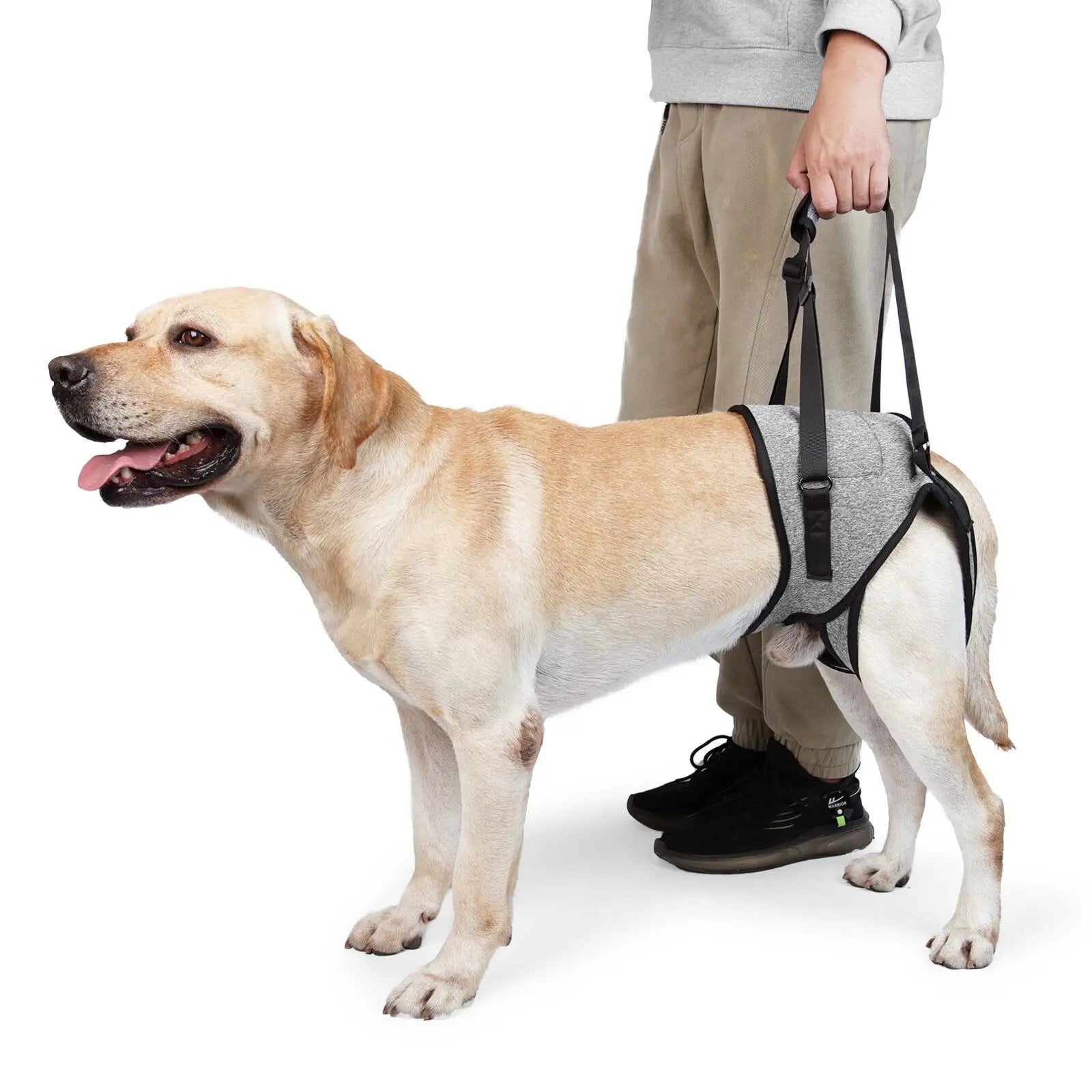 Dog Sling for Large Dogs Hind Leg Adjustable Dog Lift Harnesses For Walking/Climbing Pet Auxiliary Slings for Elderly, Disabled Dogs L Wholesale Hub