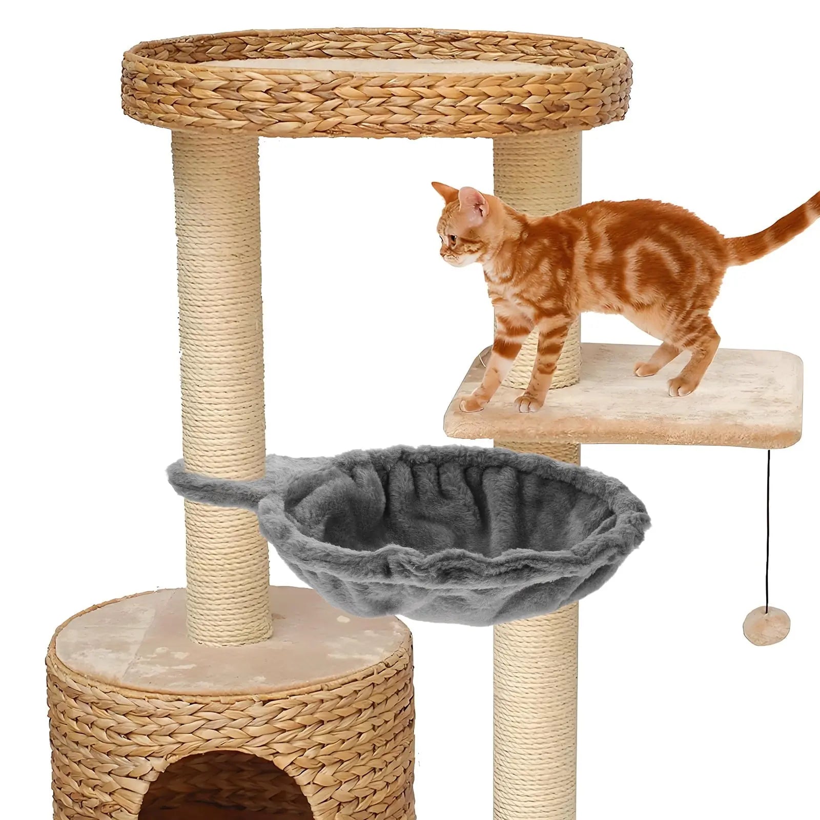 Large Cat Tree Hammock Bed Attachment Deep Basket Replacement Part Accessory Wholesale Hub