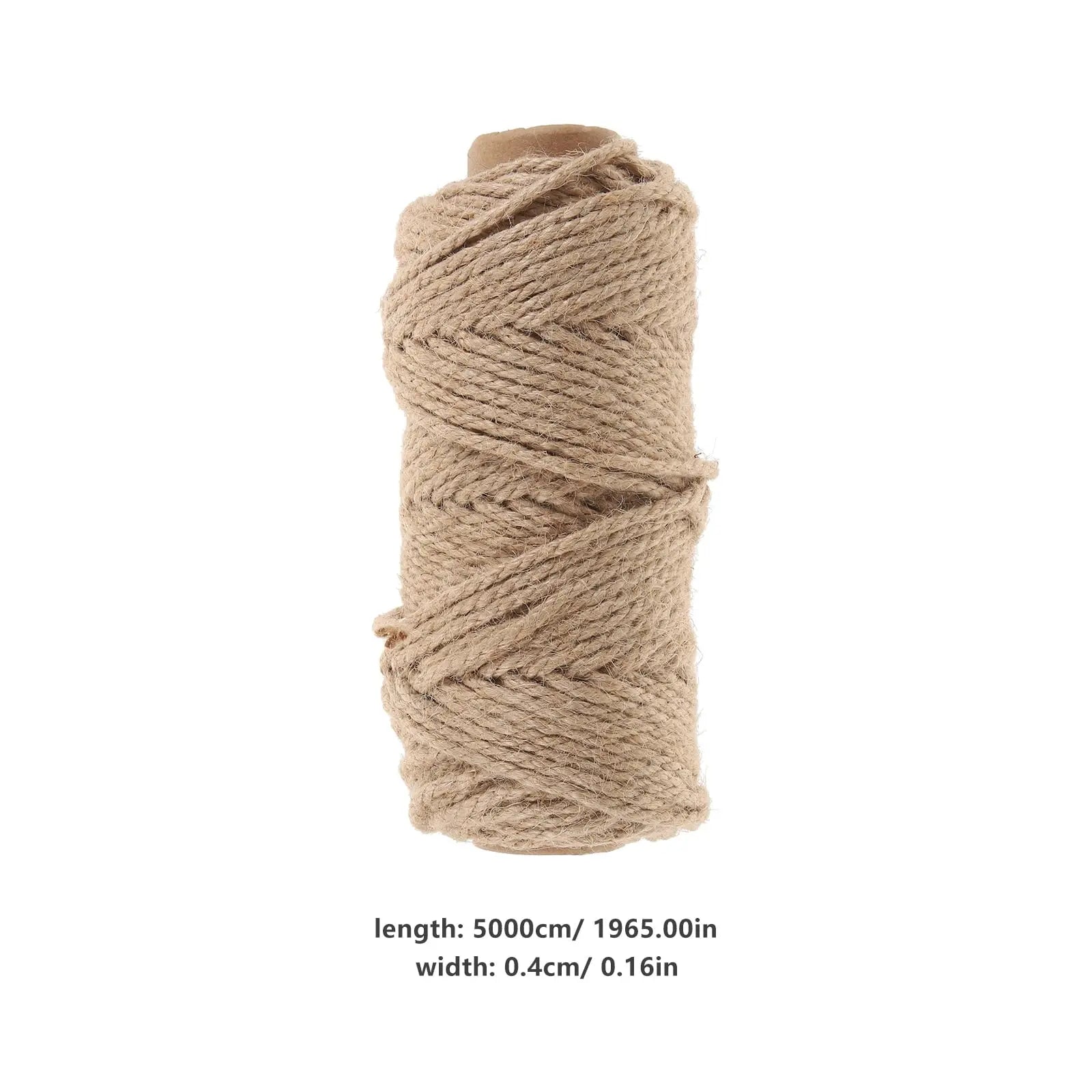 SKISUNO Sisal Rope Cat Scratch Post for Diy Projects 1Pack Natural Wholesale Hub
