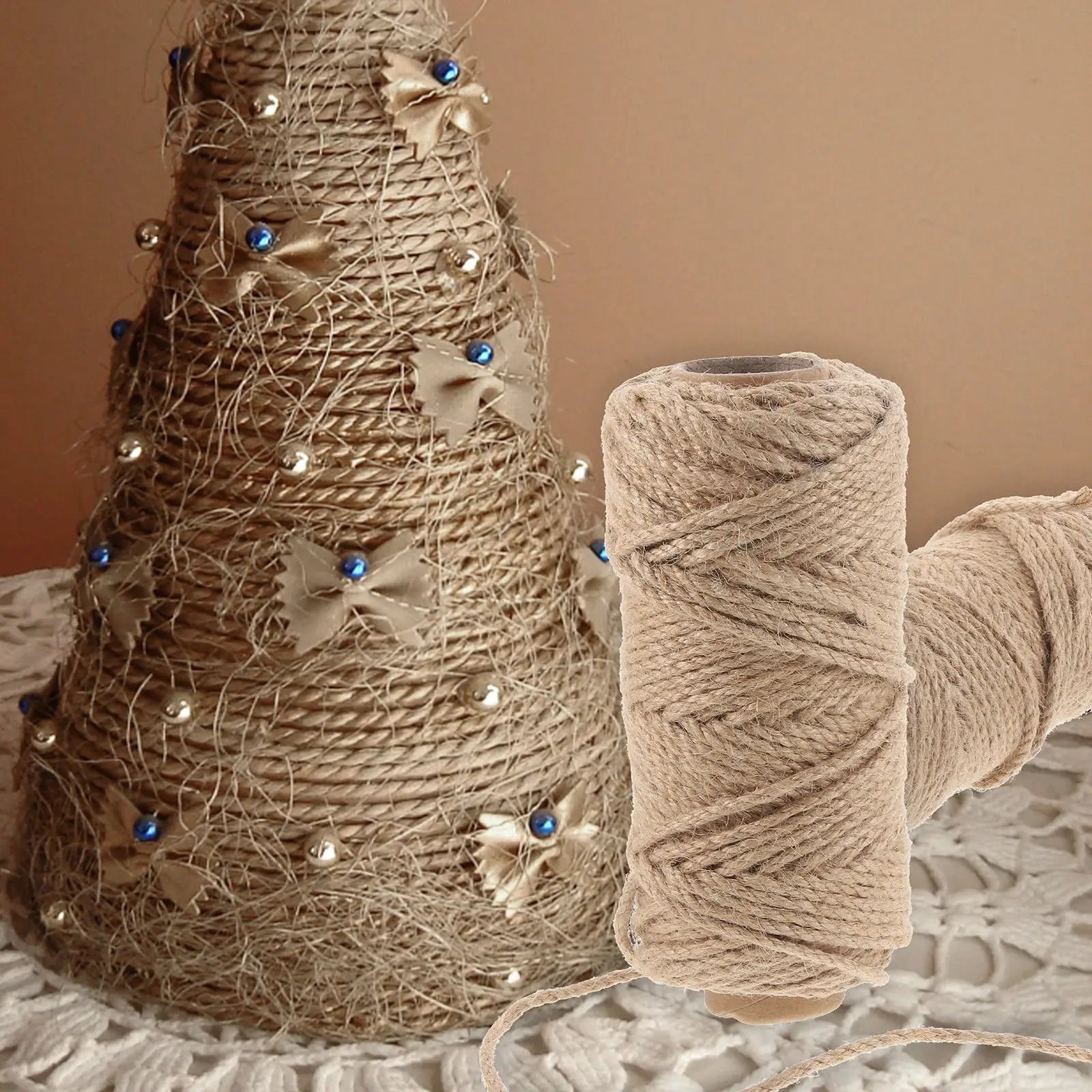 SKISUNO Sisal Rope Cat Scratch Post for Diy Projects 1Pack Natural Wholesale Hub