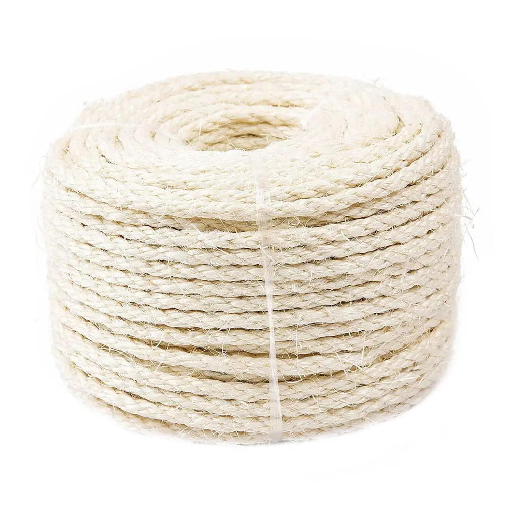 SKISUNO Sisal Rope Cat Scratch Post for Diy Projects 1Pack Natural Wholesale Hub