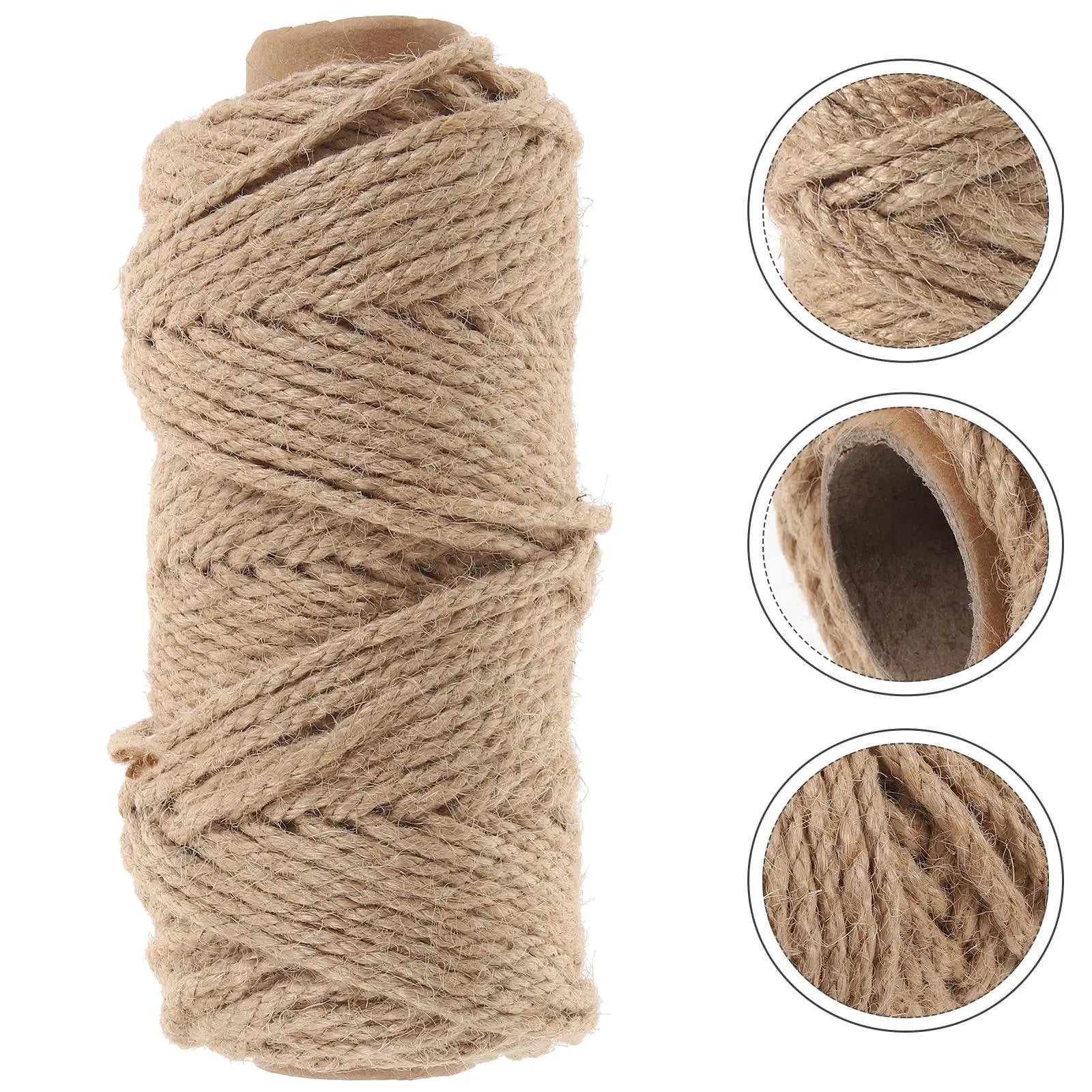 SKISUNO Sisal Rope Cat Scratch Post for Diy Projects 1Pack Natural Wholesale Hub
