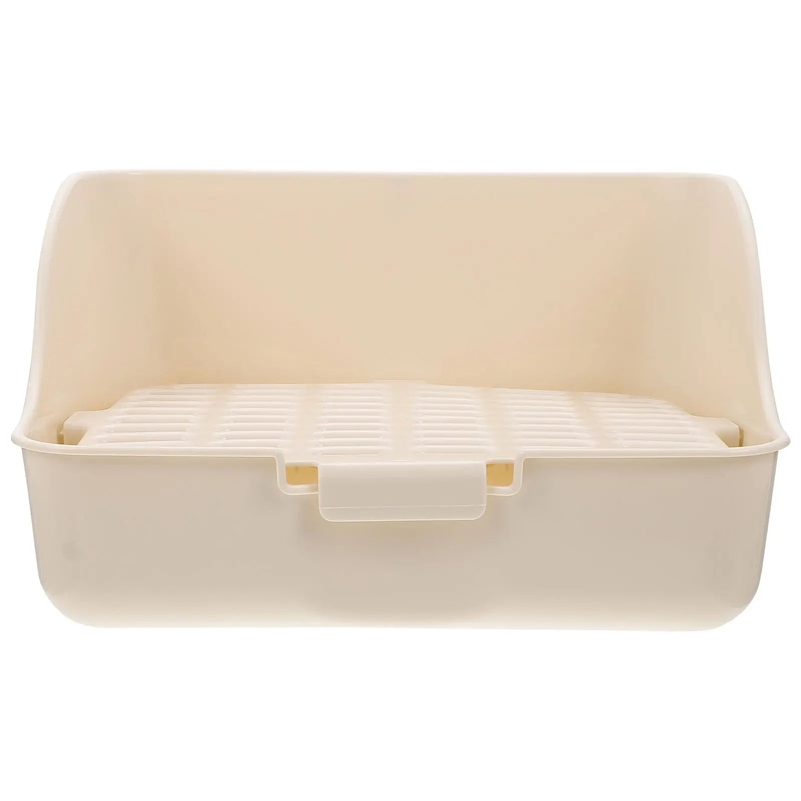 HOOWIFFY Pet Litter Box White Plastic, Durable for Rabbit and Small Animal Use Wholesale Hub