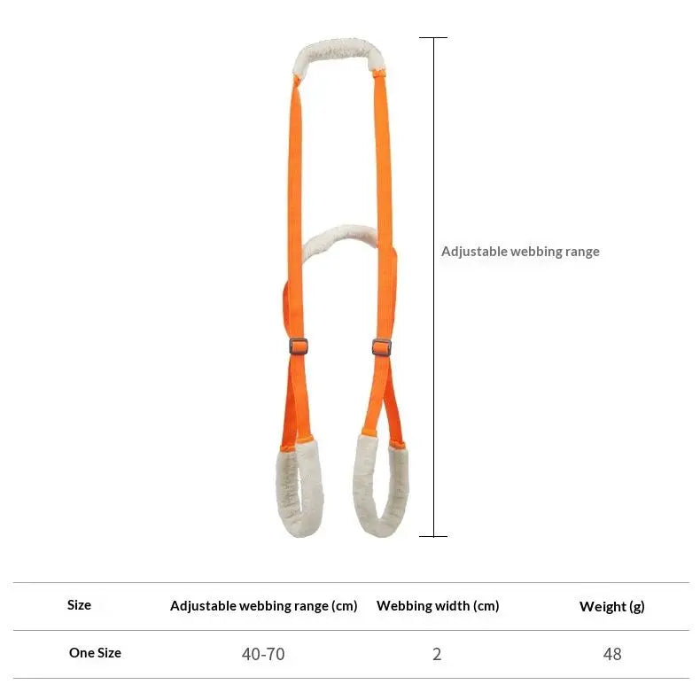 2 Pcs Dog Support Harness for Back Legs Dog Rear Lifting Sling Aid with Handle and Shoulder Strap Hind Leg Support for Pet Mobility Helps Puppy with Poor Stability Joint Injuries Wholesale Hub