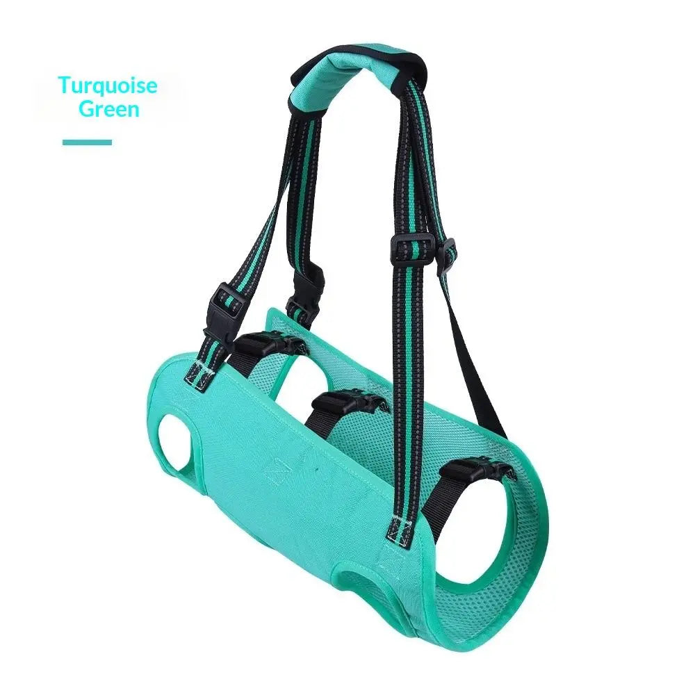 Dog Lift Harness, Emergency Backpack Pet Legs Support & Rehabilitation Sling Carrier, Adjustable Lifting Straps Carrier for Senior Elderly Dogs Joint Injuries Arthritis S Wholesale Hub