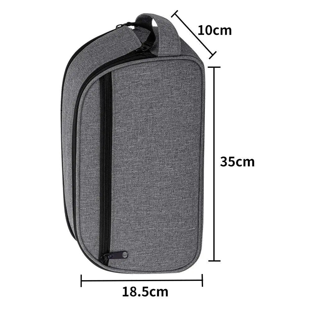 Travel Bag Compatible, Portable Equipment & Supplies Carrying Bag, Compact Organizer Storage Bag with Compartments,Grey(Bag Only) Wholesale Hub