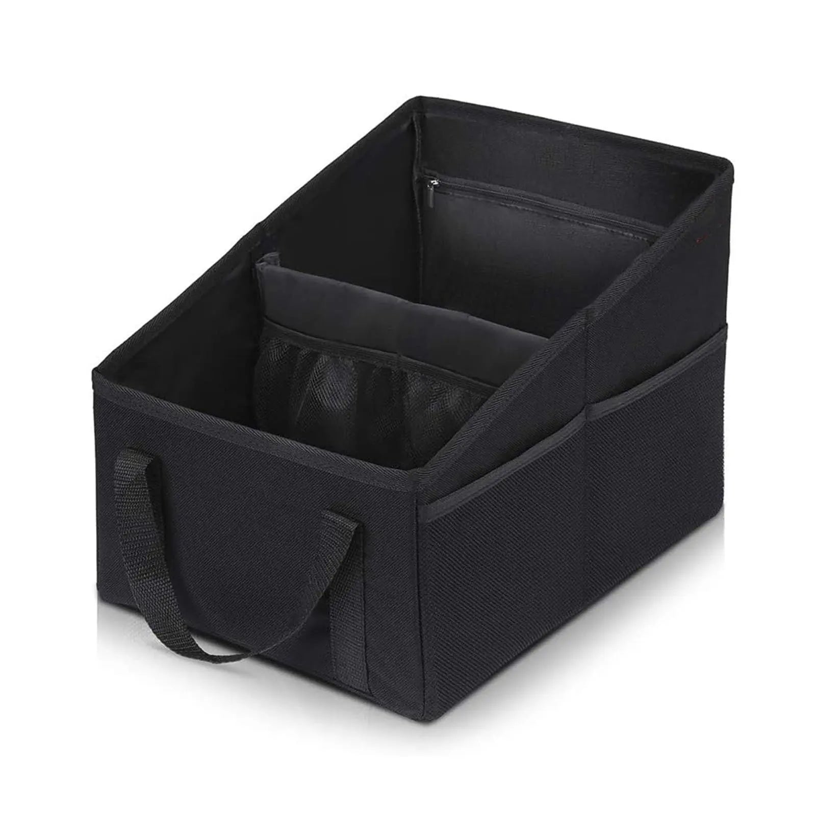 Car Seat Organizer - Passenger Seat Organizer, Collapsible Small Car Seat Storage Organizer for Console Front/Back, Automotive Backseat Organizer Wholesale Hub