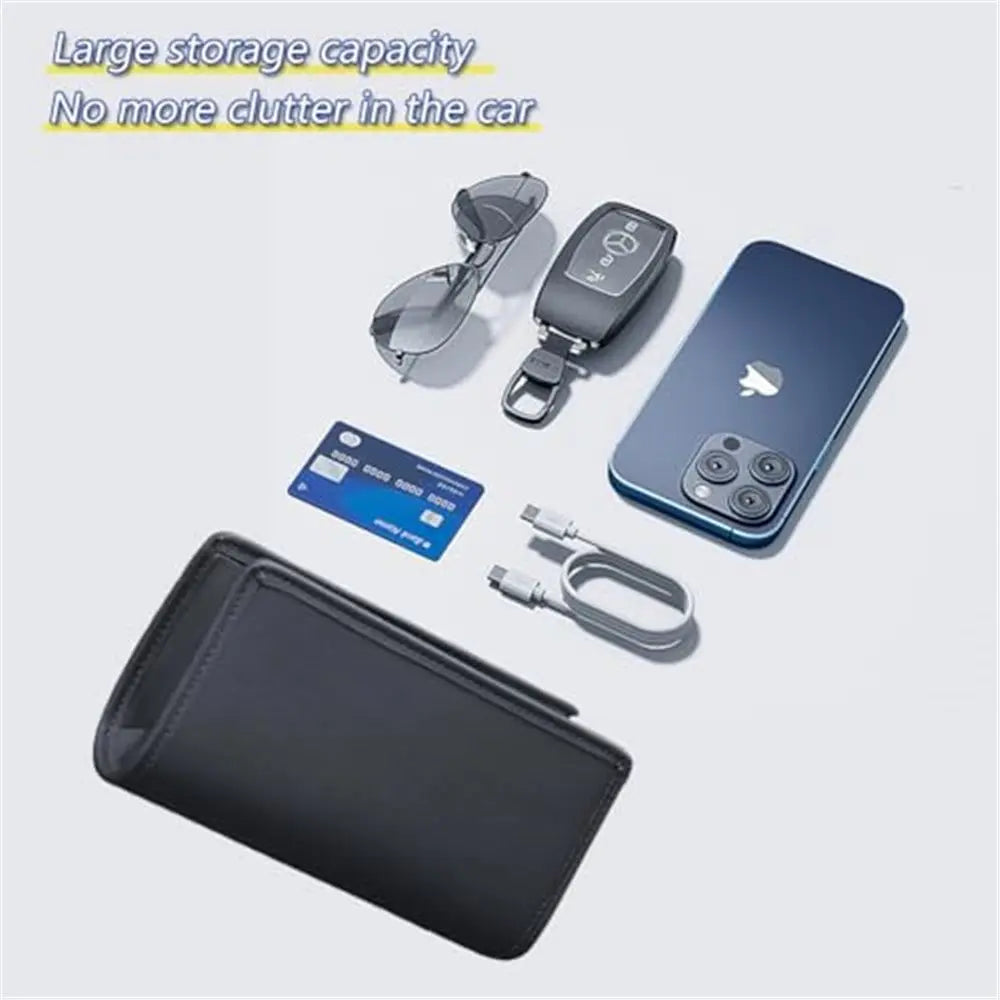 2Pcs Multifunctional Storage Box,Car Trash Can, Auto Door Side Organizer,Large Capacity Storage Bag,Back Seat Storage Pocket, Car Accessories Organizer Box(Style A) Wholesale Hub
