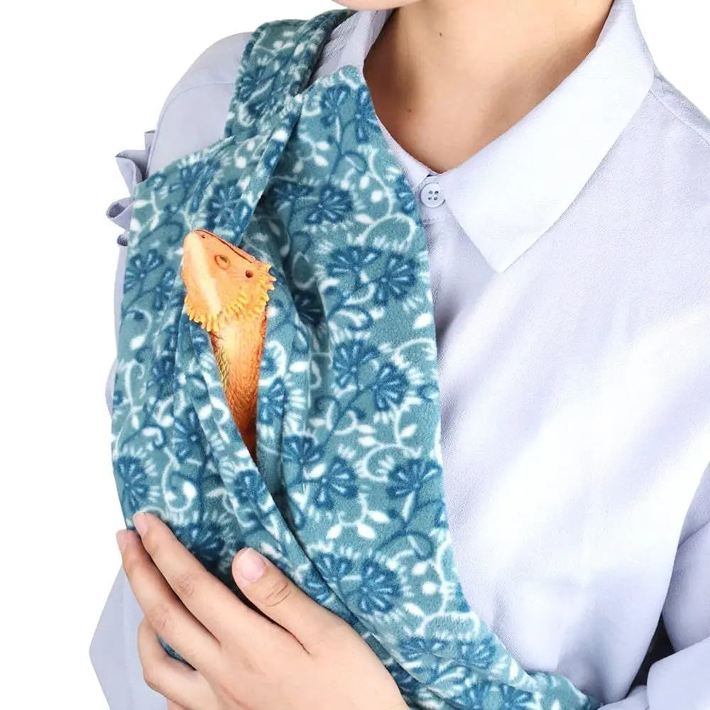 Bearded Dragon Sling Carrier, Breathable Lizard Sling Bag Adjustable Reptile Carrier Bag for Bearded Dragon Guinea Pig Hamster Gecko Ferret Wholesale Hub