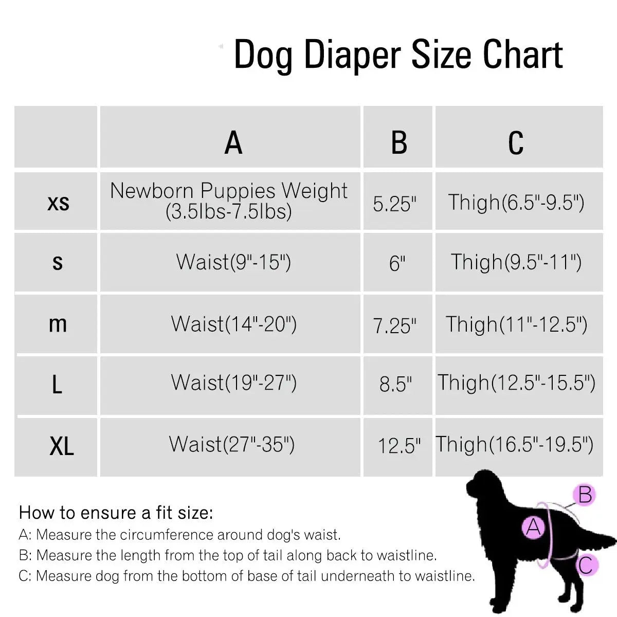 3 Pack Avont Washable Female Dog Diaper with Suspender, Reusable Girl Doggie Diapers for Small Medium Large Doggy in Heat Cycle Period Incontinence -S Wholesale Hub