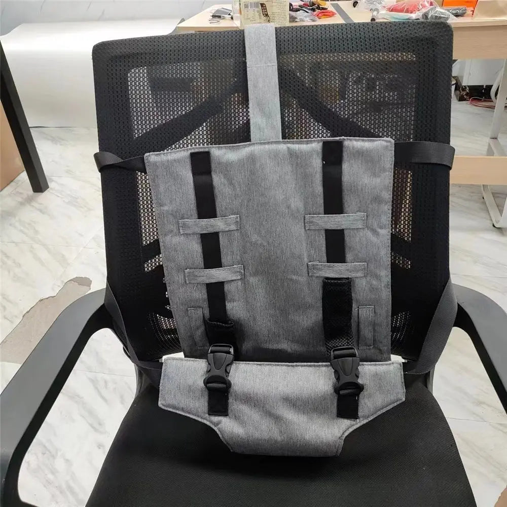 Portable Chair Strap - Travel Dining Seat Cover for Babies & Toddlers | Portable Baby Chair for Travel | Compact, Foldable Baby Seat Cover – Grey Wholesale Hub