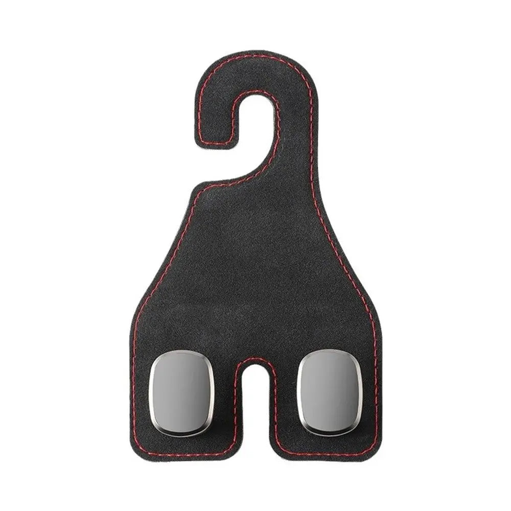 Car Seat Headrest Hooks - 2 Pack Universal Car Purse Hook, Car Bag Purse Holder with Double Hooks for Handbags, Grocery Bags, Bottles, Phones Wholesale Hub