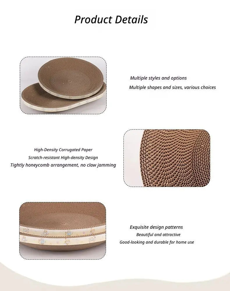 CatRoundPaw-ShapedLitterBox-Diameter:45cm(ThinStyle) Wholesale Hub