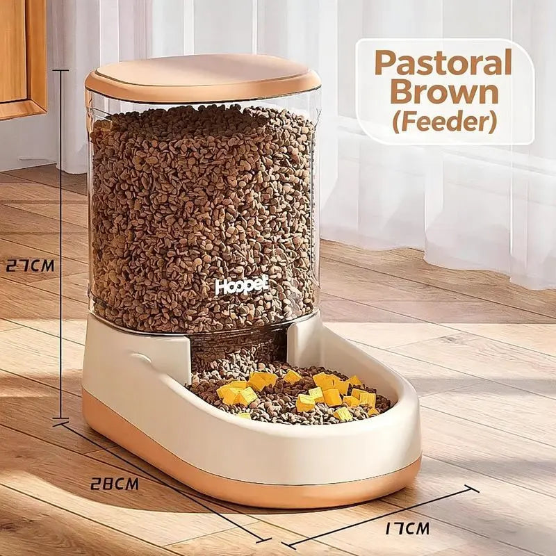 Pet automatic feeder-Brown Feeder Wholesale Hub