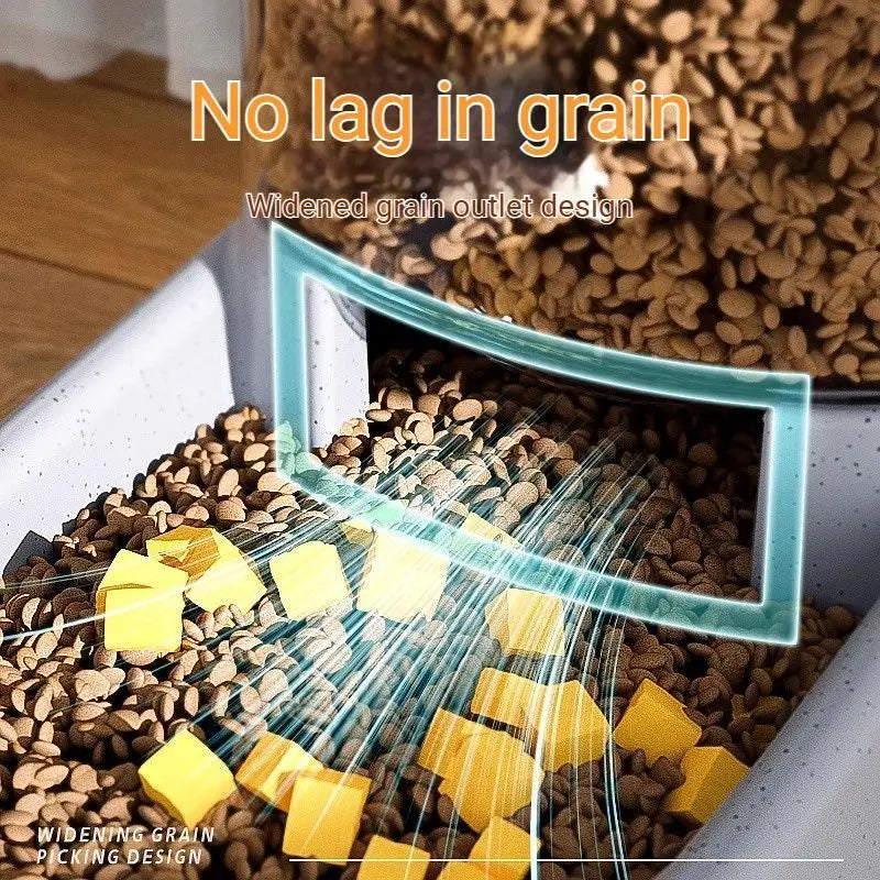 Pet automatic feeder-Brown Feeder Wholesale Hub