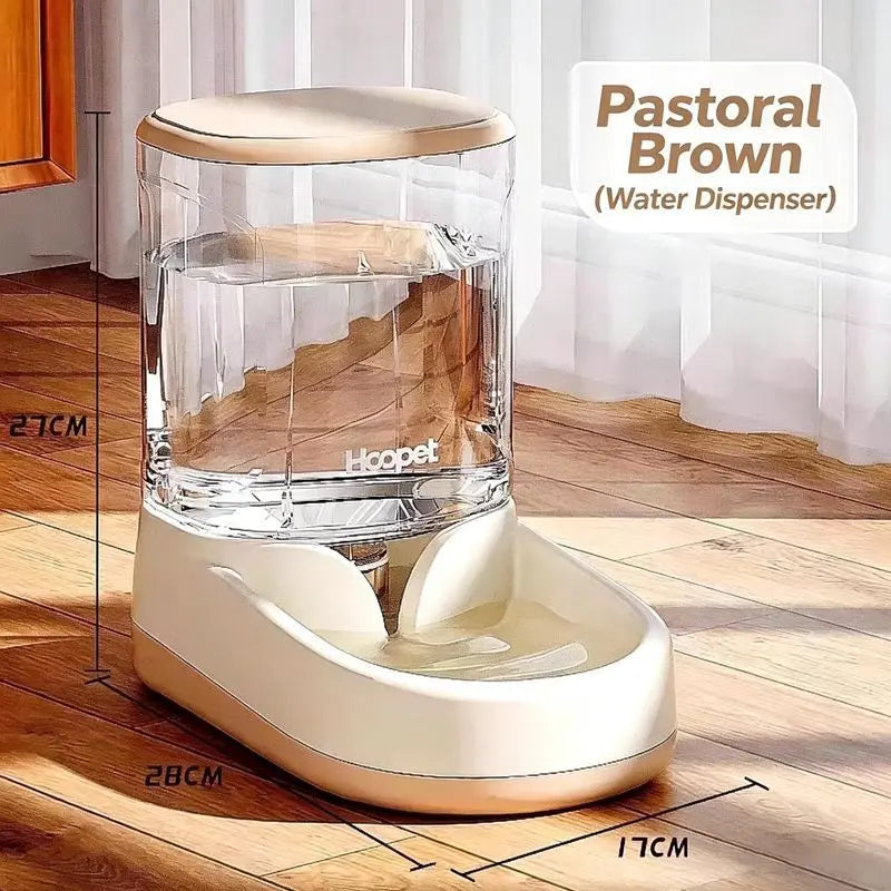 Pet automatic feeder-Brown Water Dispenser Wholesale Hub