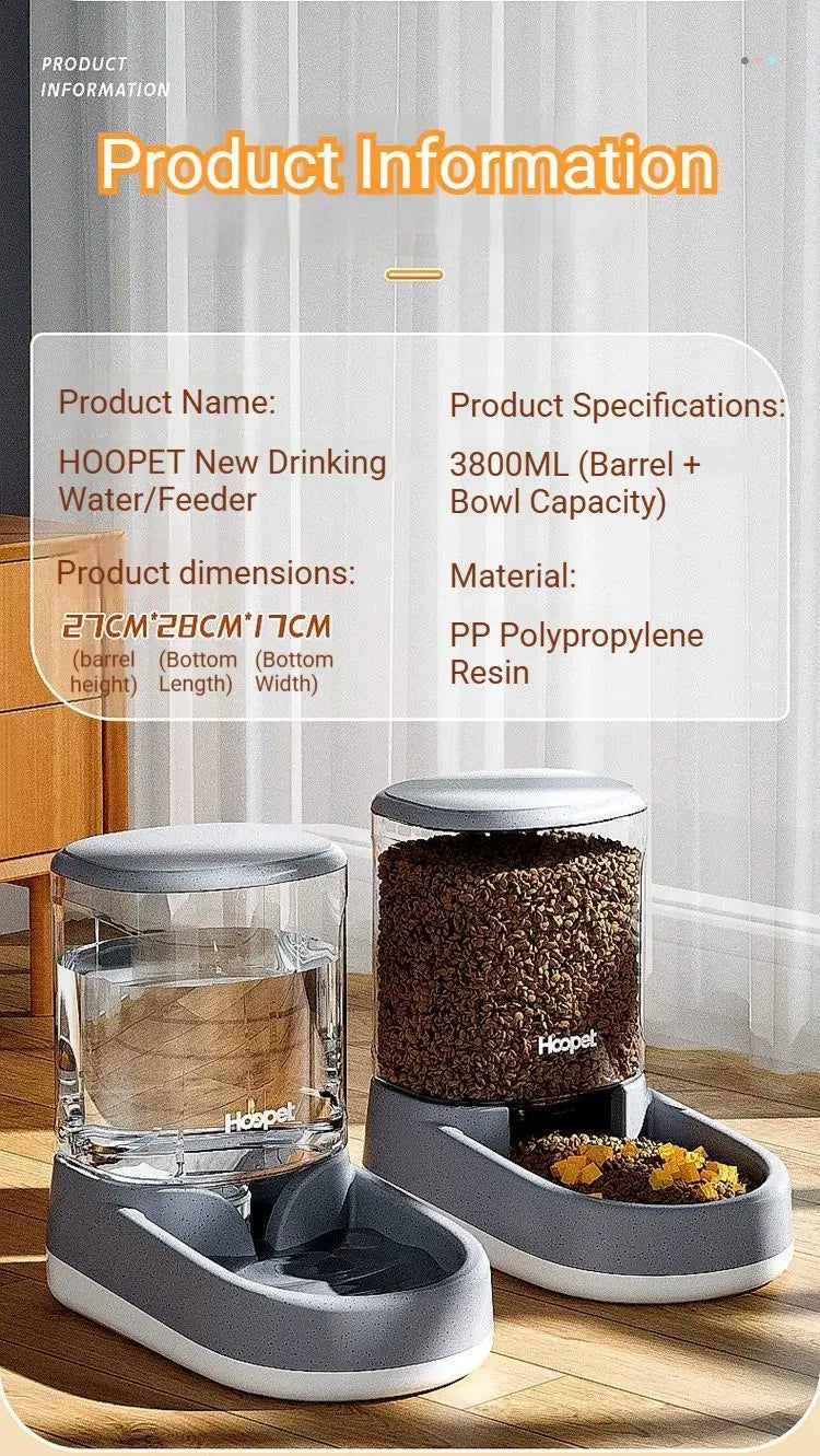Pet automatic feeder-Brown Water Dispenser Wholesale Hub