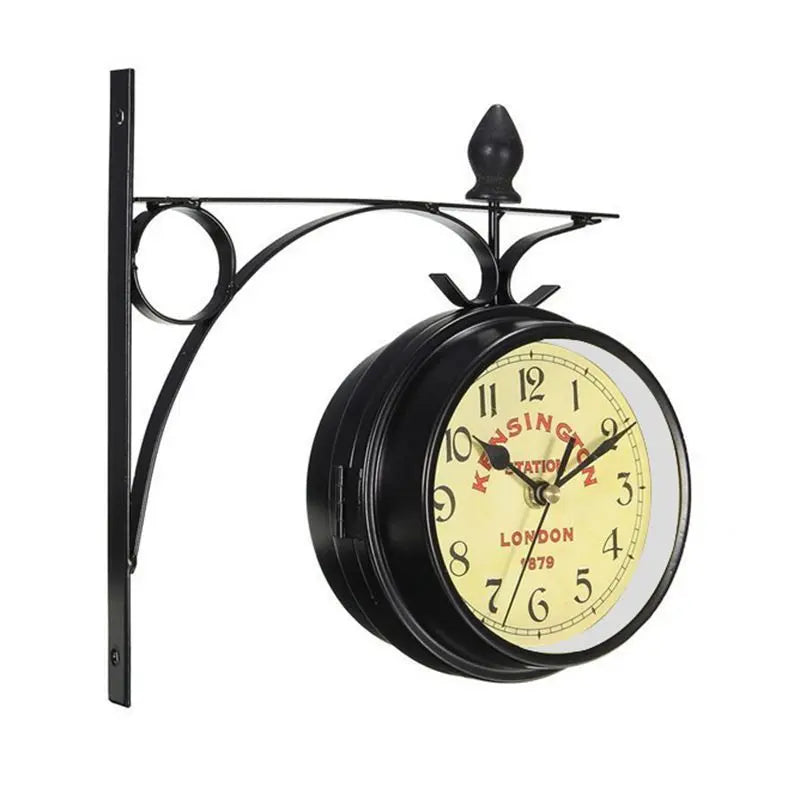 (Small Black Model B) Wall Clock Wholesale Hub