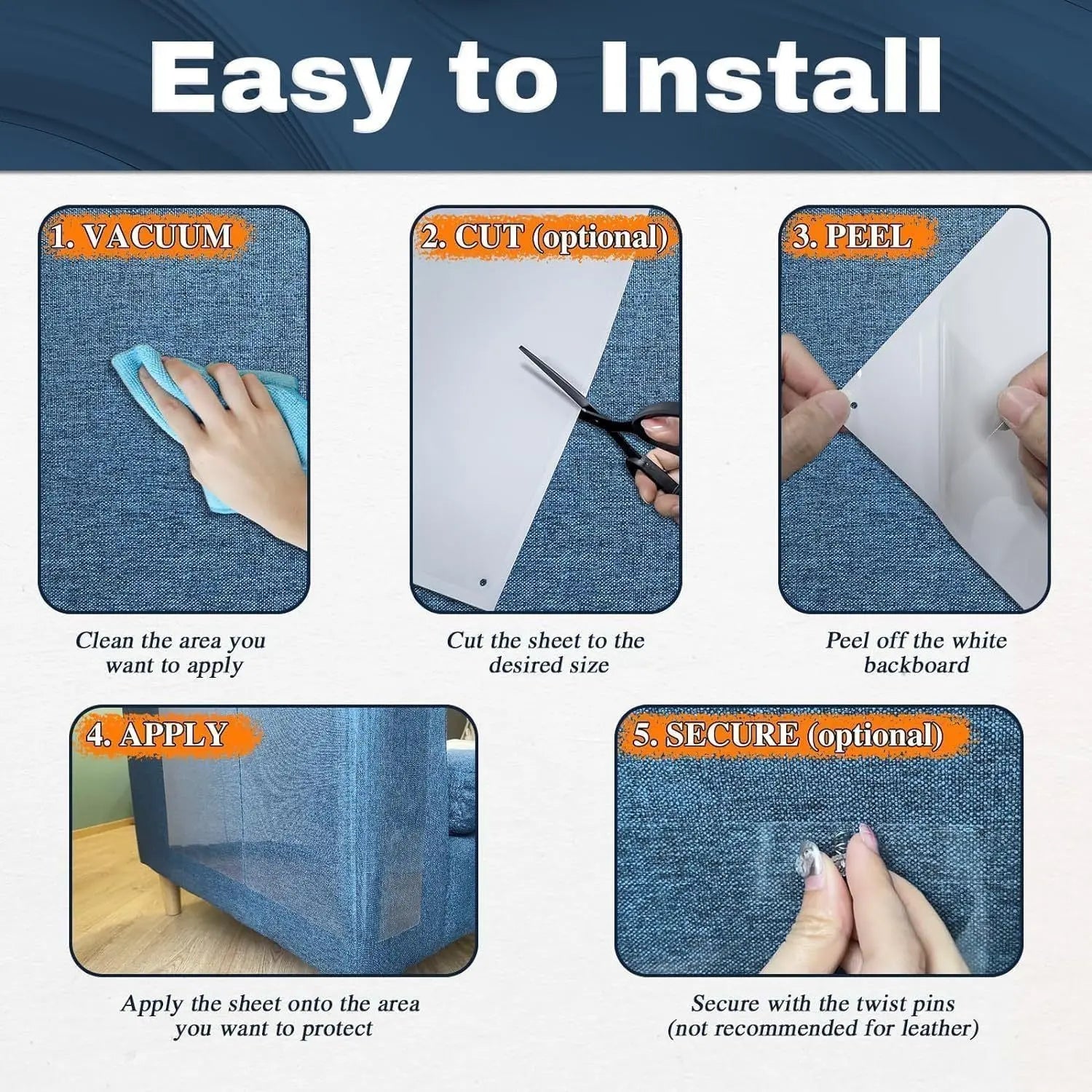 PVC Anti-Scratch Protective Film Self-Adhesive Cut-to-Size Pet Furniture Guard Wholesale Hub