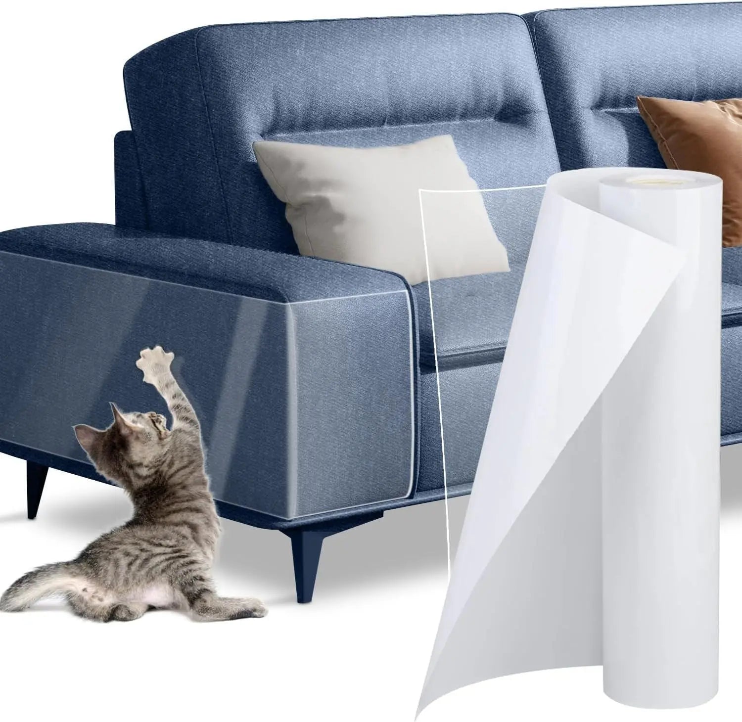 PVC Anti-Scratch Protective Film Self-Adhesive Cut-to-Size Pet Furniture Guard Wholesale Hub