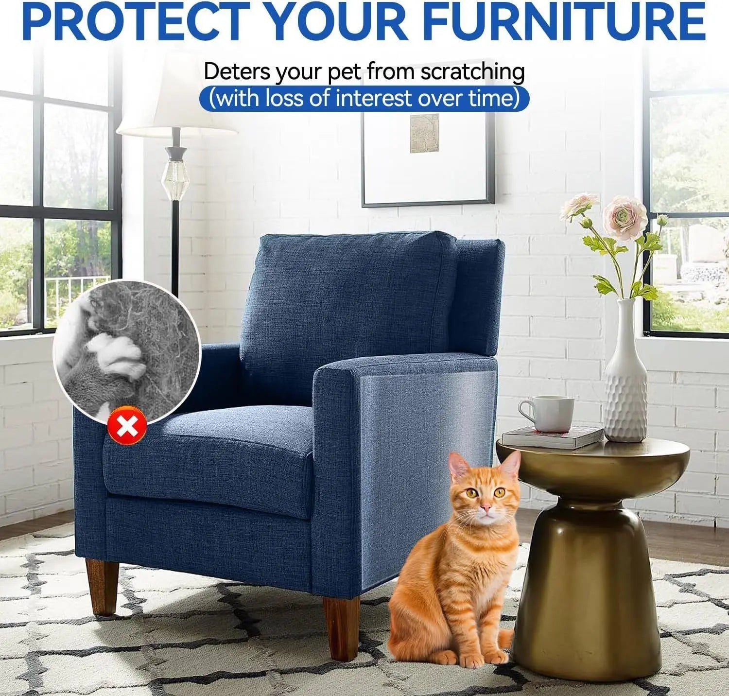 PVC Anti-Scratch Protective Film Self-Adhesive Cut-to-Size Pet Furniture Guard Wholesale Hub