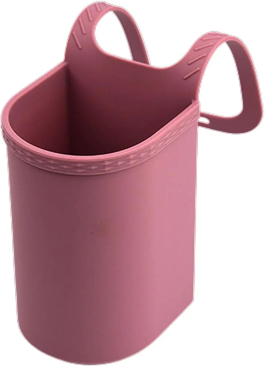 Universal Pink Stroller Silicon Cup Holder Hanging Storage Bag Wholesale Hub