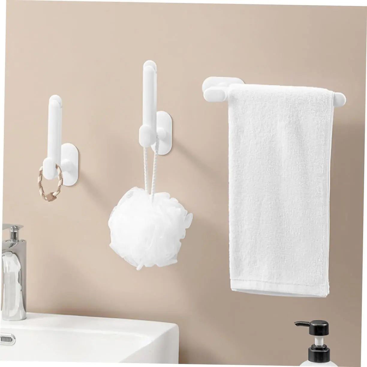 2 Pack Adjustable Hair Accessory Organizer with Hair Tie Holder White Wholesale Hub