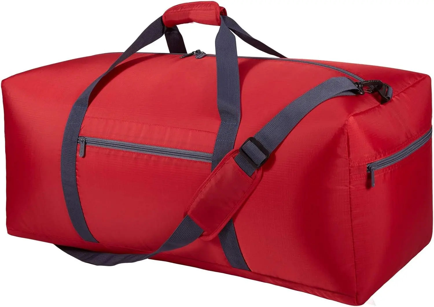 Foldable Duffle Bag 30 inch 75L Large Lightweight Luggage Bag for Travel Camping Storage-Red Wholesale Hub