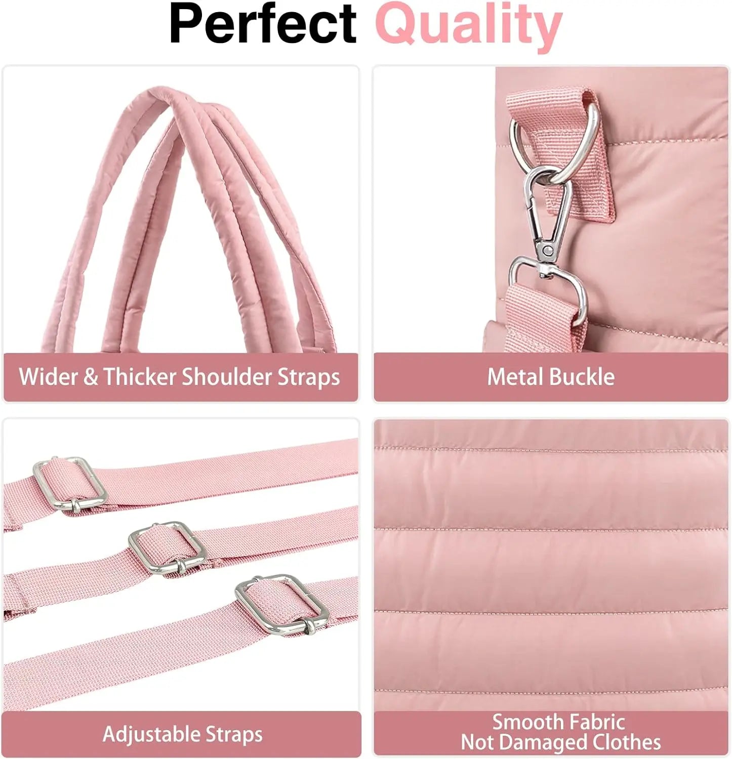 Diaper Bag Tote, Baby Diaper Tote Bags Crossbody Hospital Bag Travel Large Mommy Bag, with Silicone Pacifier Case Wholesale Hub