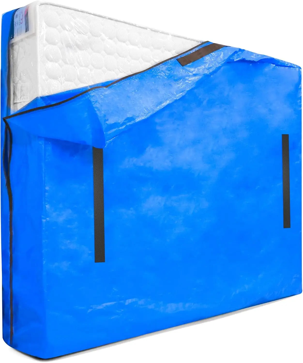 Mattress Bag for Moving & Storage of Full Size, Heavy Duty Mattress Cover for Moving with 12 Handles and Dual Zippers Closure, Thick Reusable Mattress Protector for Moving Supplies & Moving Bags Wholesale Hub