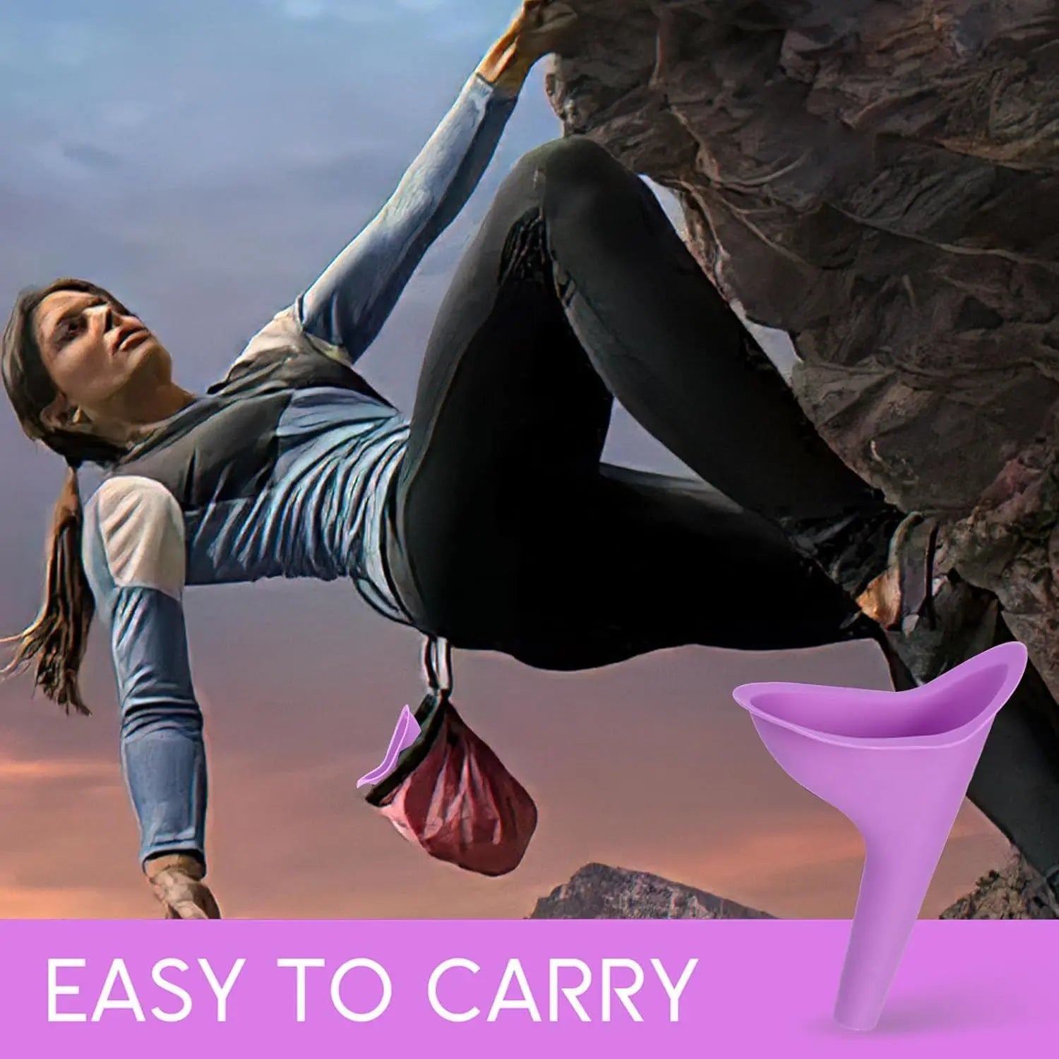 Female Urinal, 4PCS Portable Urination Device Pee Funnel for Travel Camping Hiking, Outdoor Activities, Camping, As a Gift for Women's Equality Day That Benefits Female Health Wholesale Hub