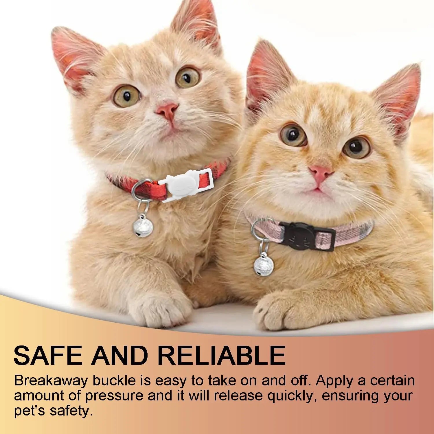 25Pack 3/8" Cat Collar Breakaway Clasps Accessories Plastic Adjustable Buckle Small Pet Supplies for Kitten Collar Straps DIY Cat Stuff(Black) Wholesale Hub