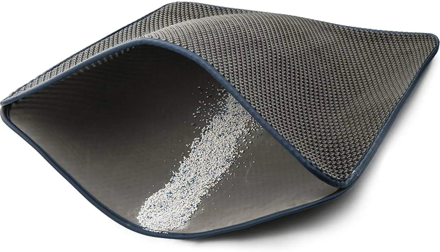 Cat Litter Mat, Kitty Litter Trapping Mat, Honeycomb Double Layer Mats, No Phthalate, Urine Waterproof, Easy Clean, Scatter Control, Catcher Litter Tray Box Rug Carpet Wholesale Hub