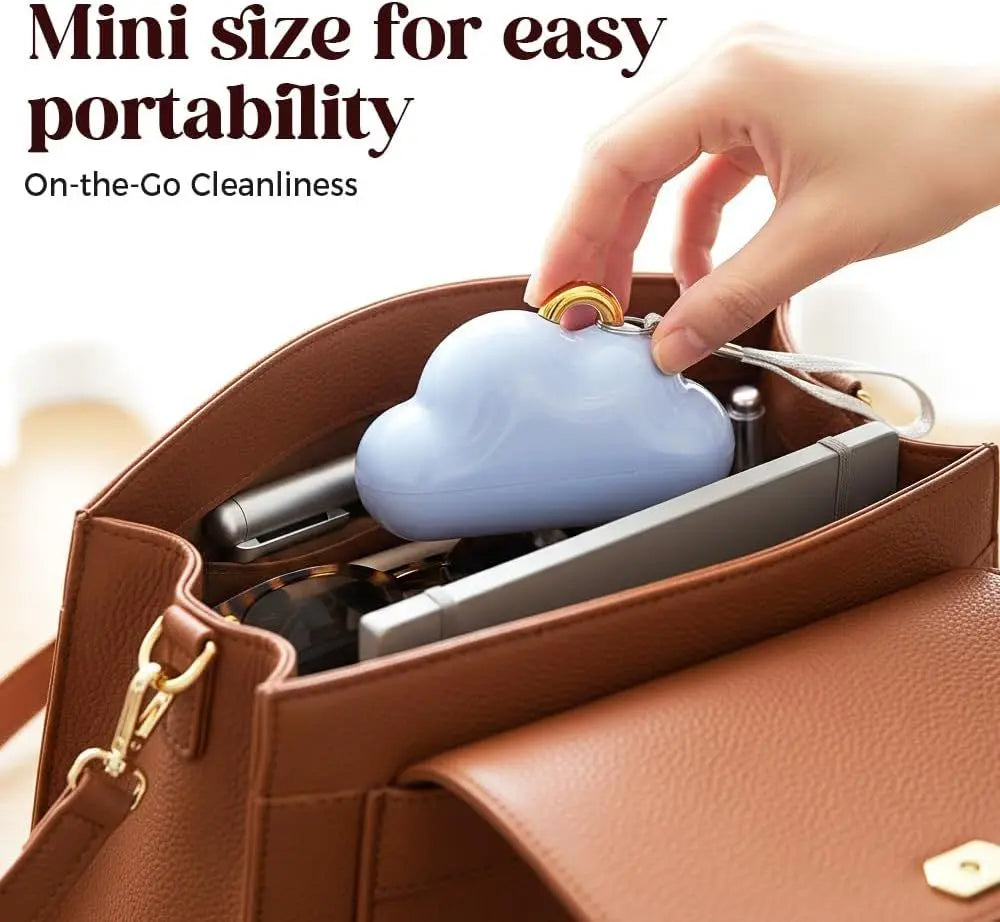 Small Lint Roller Travel Size, 2026 Upgraded Portable Reusable Small Lint Roller Travel Size for Pet Hair Clothes Lints Remover with 150 Sheets Refillable (Blue) Wholesale Hub