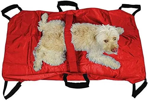 Transport Stretcher for Dogs - Emergency Animal Carrier with Safety Strap - 250 Pound Weight Limit - Pet Stretcher Wholesale Hub