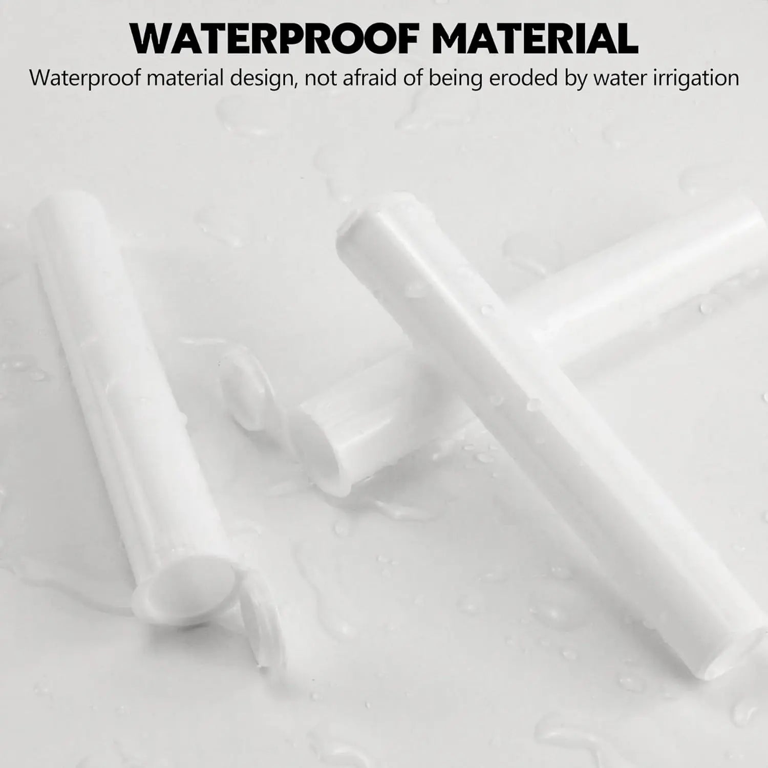 116mm 6pcs Waterproof Cigarette Storage Tubes Squeeze Bottles with Caps Airtight Sealing Plastic Container Protect Pre-Roll Cigarettes Cigarillos (White) Wholesale Hub
