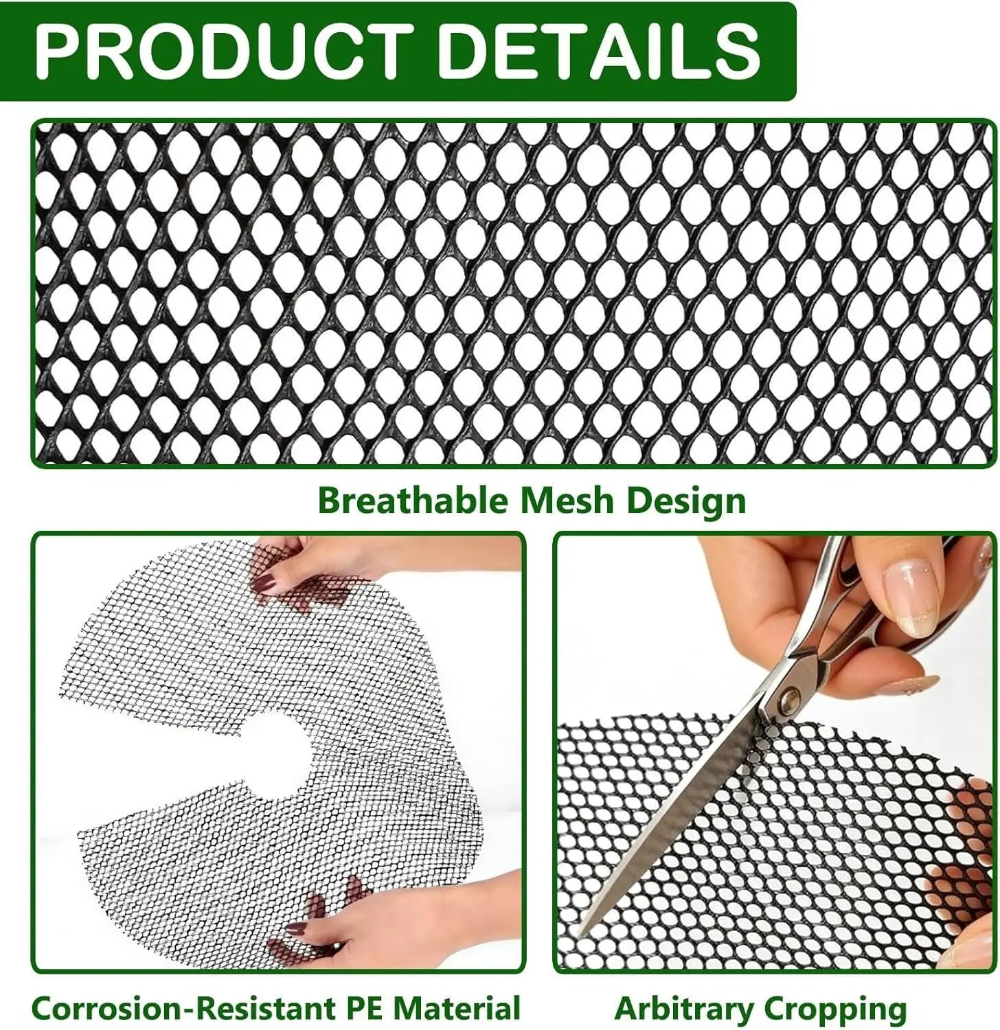 Plant Pot Cover Soil Blocker Mesh Mat Plant Protector from Cats Indoor Animals Flexible Cuttable Plant Covers with Pins Breathable Garden Plant Cover for Digging Spills 6 Pack 30cm Wholesale Hub