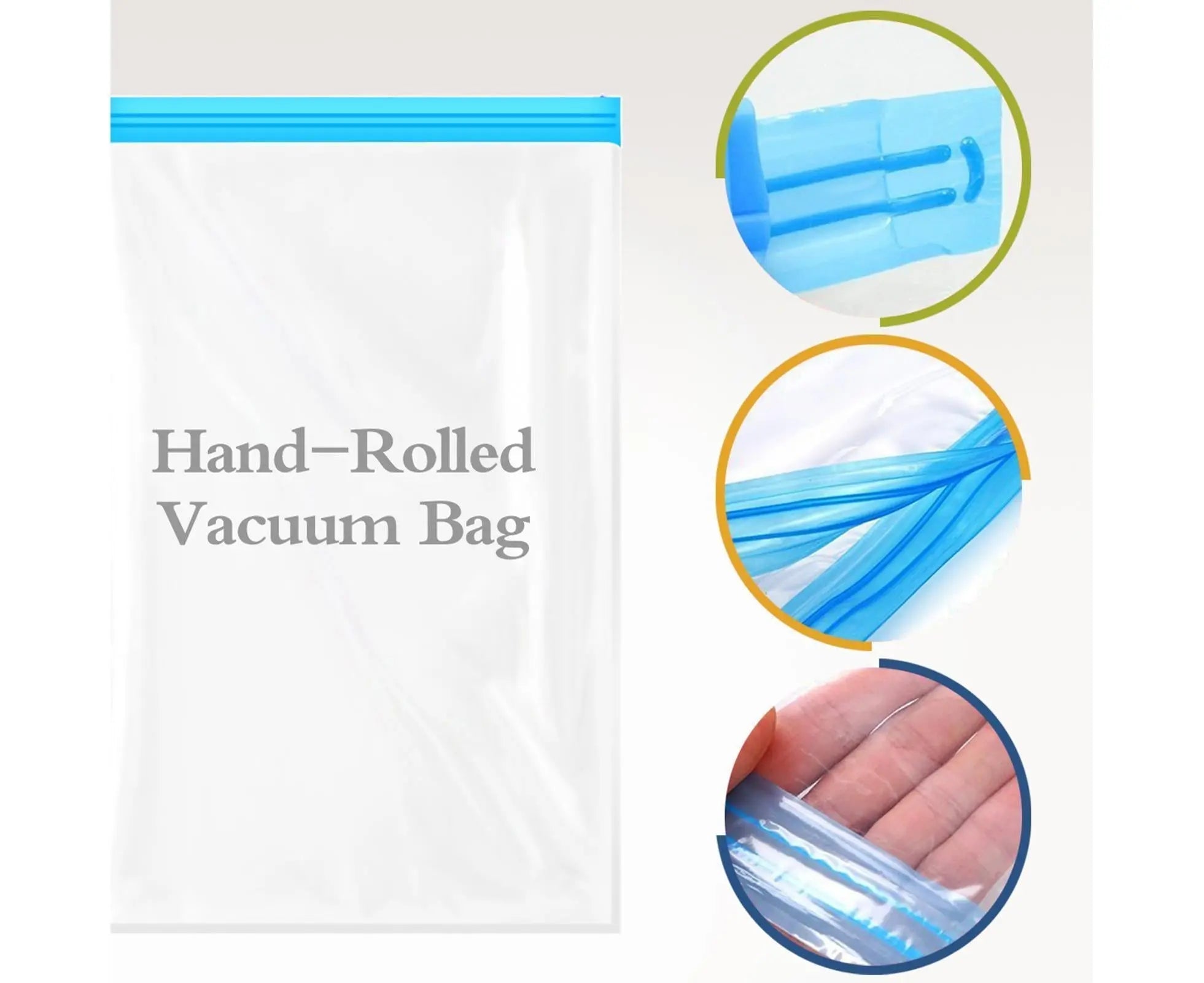 10Travel Compression Bags, Travel Essentials Vacuum Packing Space Saver Bags for Cruise Travel Accessories (10-Travel) Wholesale Hub