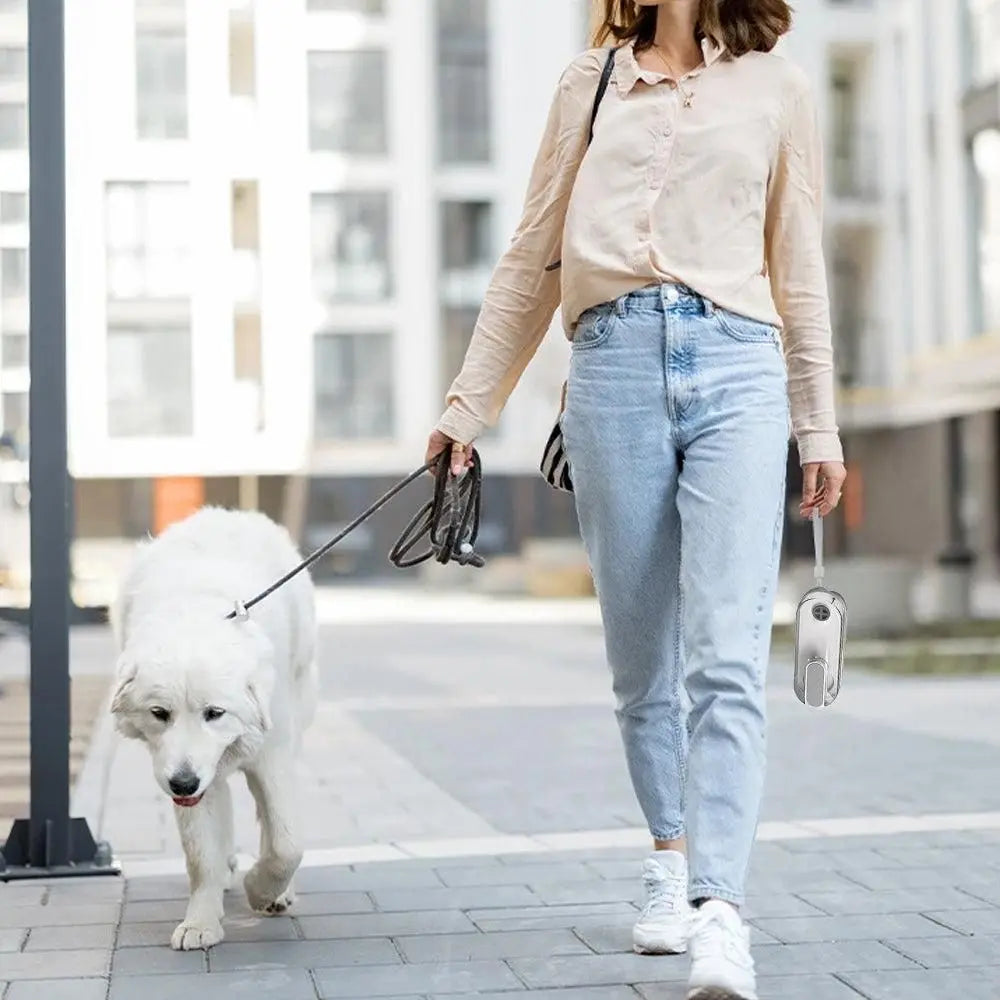 350ml Foldable Pet Dog Water Bottle Leak-proof Water Feeder for Travel Walking Hiking Grey Wholesale Hub