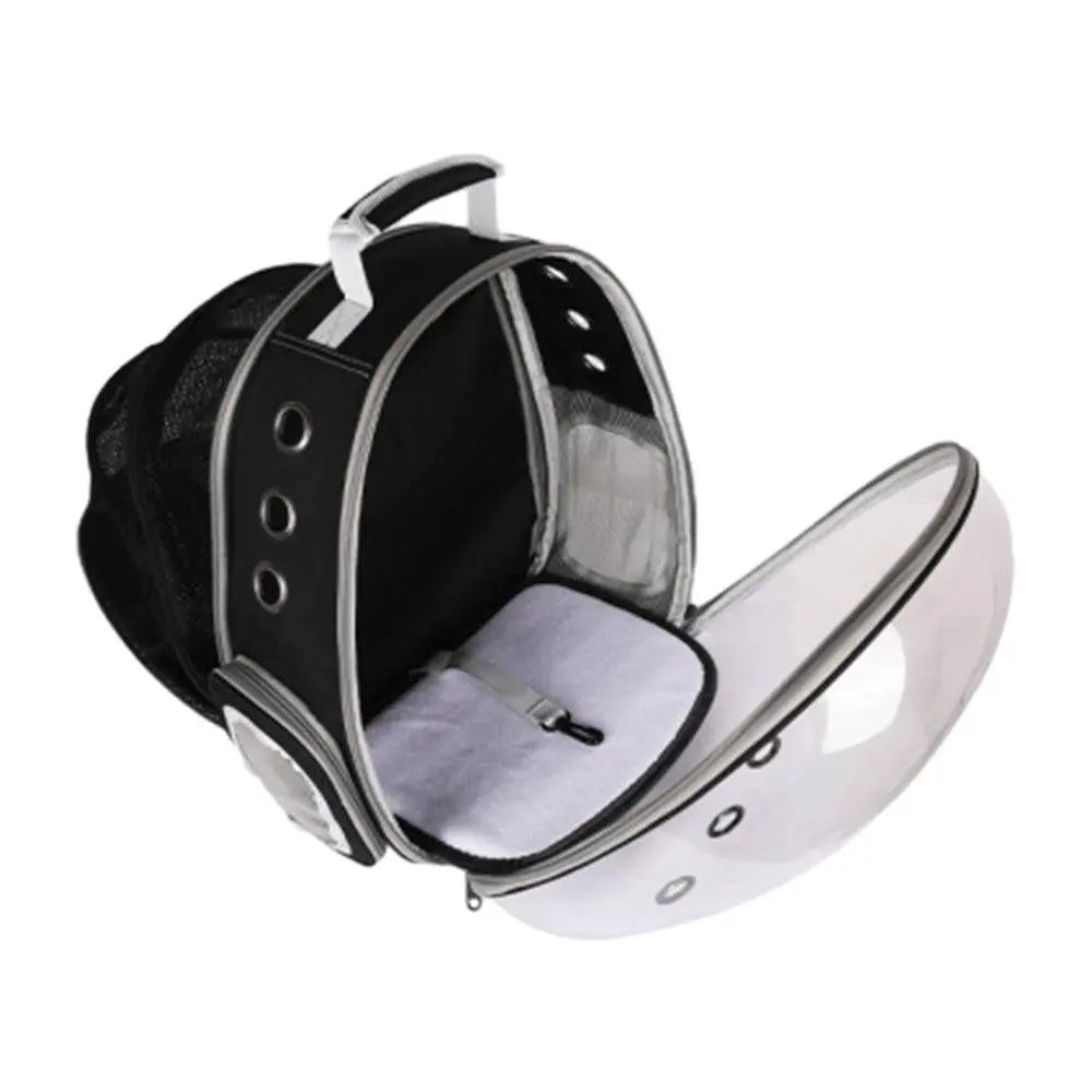 Expandable Travel Cat Backpack Carrier Polarized Tinted Bubble Window Pet Backpack Black Wholesale Hub