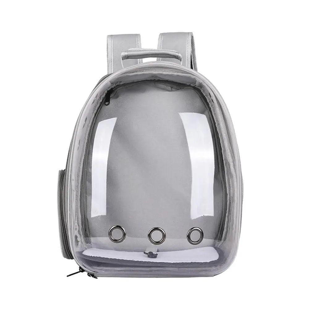 Expandable Travel Cat Backpack Carrier Polarized Tinted Bubble Window Pet Backpack Grey Wholesale Hub