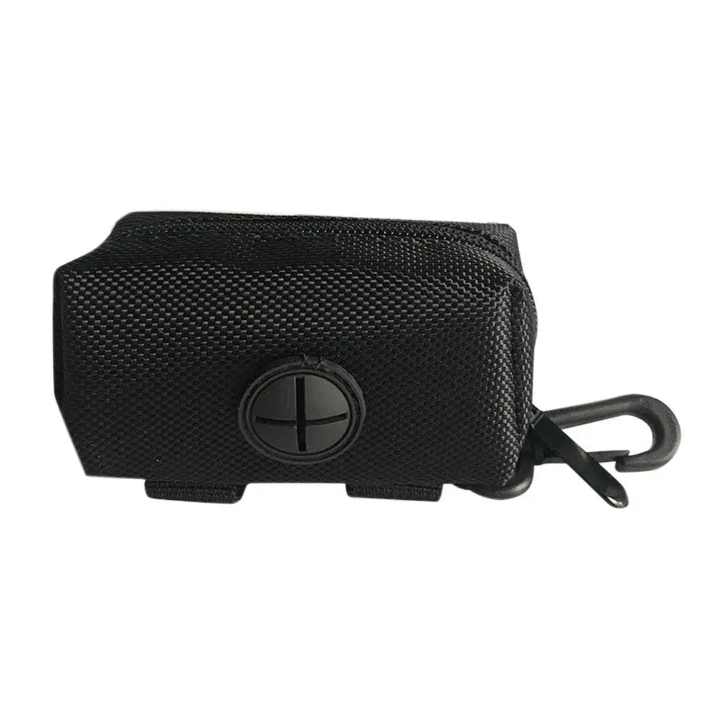 Dog Poop Bag Dispenser Pet Waste Bag Holder for Puppy Walking Cleanup Black Wholesale Hub