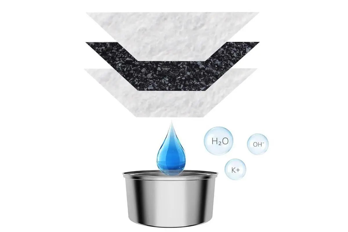 12 Sets Carbon Filters Water Fountain Replacement for Pet Dog Cat Water Drinking Wholesale Hub