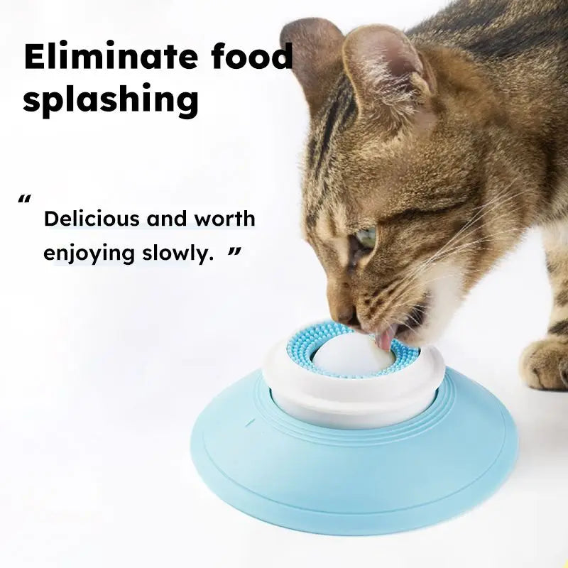Pet Slow Feeder Bowl with Food Dispenser, Non-Slip, Universal Puzzle Feeder for Cats and Dogs - White Wholesale Hub