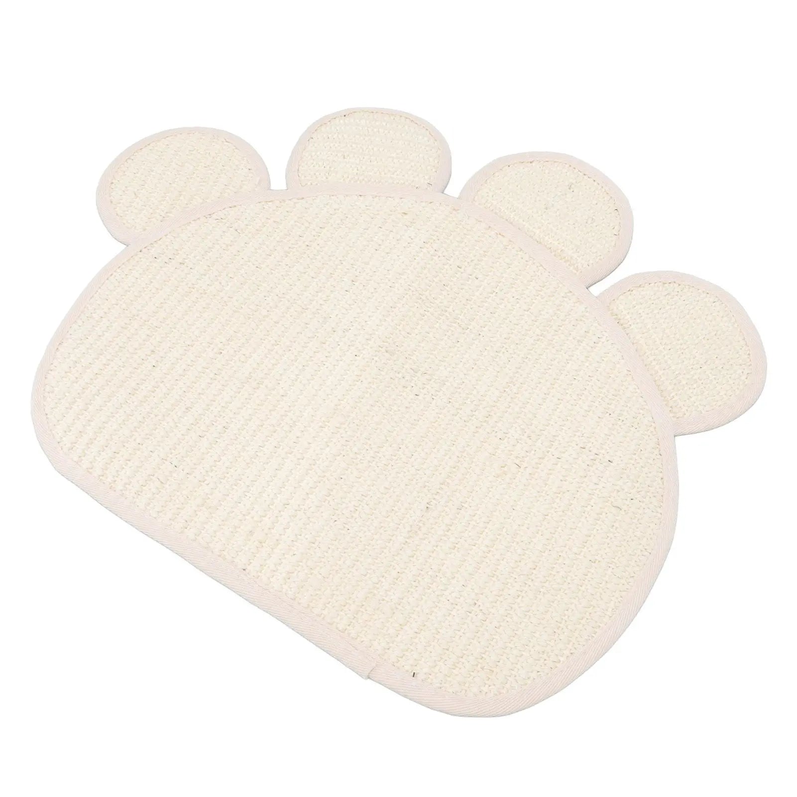 Sisal Cat Scratcher Mat Cute Shape Grinding Claw Protecting Furniture Cat Floor Scratching Pad for Cats Kittens Wholesale Hub